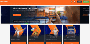 Betsson hemsida