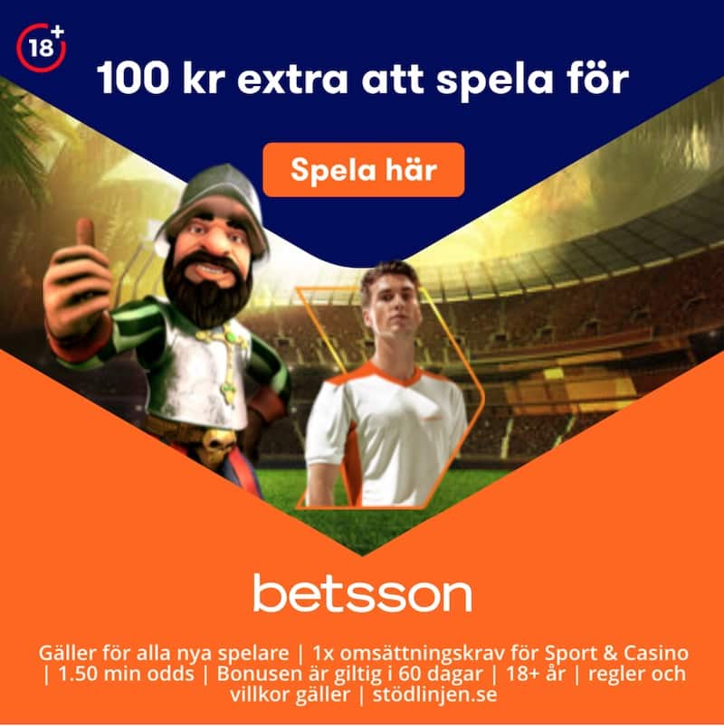 betsson bonus